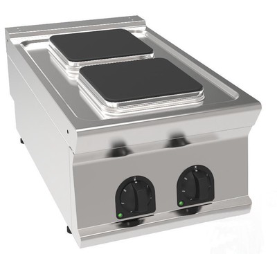 Плита 2-конфорочная 740 серии Tecnoinox PCS4E7 