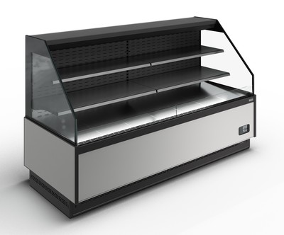 Холодильная витрина Carboma Bavaria 4 GC110 VM 1,25-2 Горка (версия 2.0)