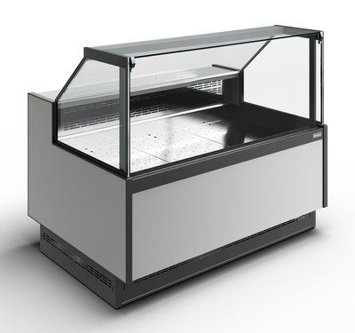 Холодильная витрина Carboma Bavaria 4 GC110 SP 1,5-1 рыба на льду закрытая (версия 2.0)