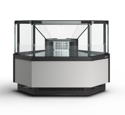 Холодильная витрина Carboma Bavaria 4 GC110 VM-5-1 внешний угол (версия 2.0)