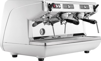 Кофемашина Nuova Simonelli Appia LIFE 2Gr S white (высокая группа)