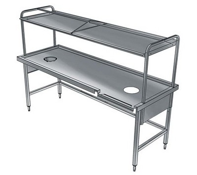 Стол для сортировки посуды Electrolux BHST1708R 865336