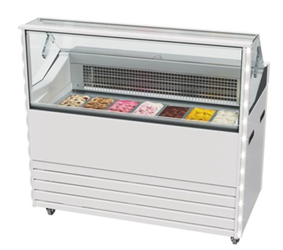 Морозильная витрина для мороженого Полюс Bliss IC72 SL 1,3-1 (9003)