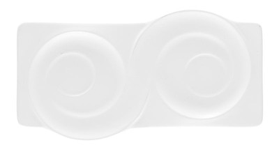 Блюдо двойное прямоугольное 26х14 см Paso