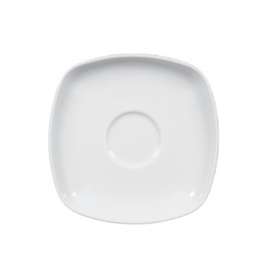 Блюдце кофейное квадратное 12 см Sketch Basic