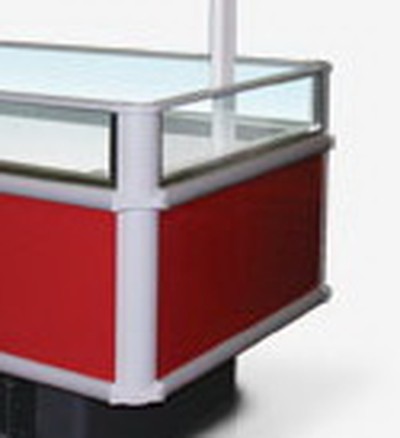 Боковина (в сборе) к островной витрине Неман 2 ОВ 240