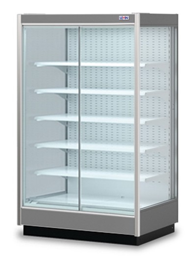 Горка среднетемпературная BRENTA SG D1H2 250 (с дверями из закаленного стекла)