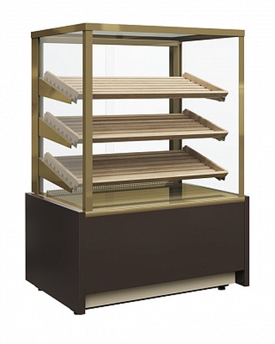 Хлебная витрина Полюс KC70 N 0,9-1 (Carboma Cube 0,9) со стеклом