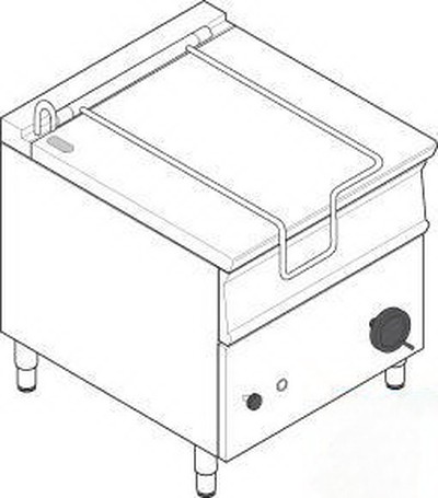 Сковорода опрокидывающаяся 900 серии Tecnoinox B8FXEN9 