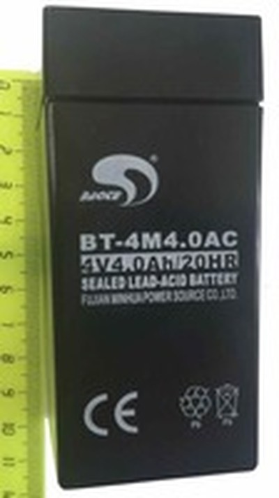 Аккумулятор CAS 4V 4AH для PR-P