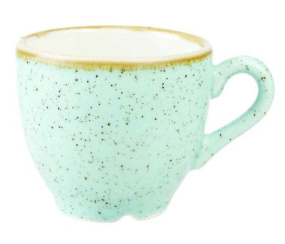 Чашка для эспрессо Churchill Stonecast 100 мл (голубая) 