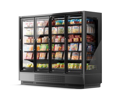 Низкотемпературный охлаждаемый стеллаж DAZZL Compass 080 H210 Plug-in 190