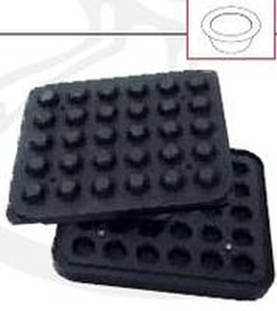 Форма для тарталеток Pavoni COOKMATIC O