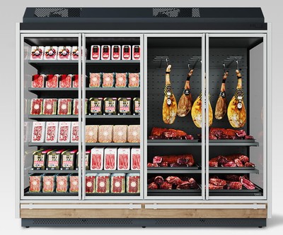 Пристенная витрина Brandford CRONOX 2080.700.125