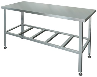 Стол разделочно-производственный без бортов СРП-0-0,6/0,7