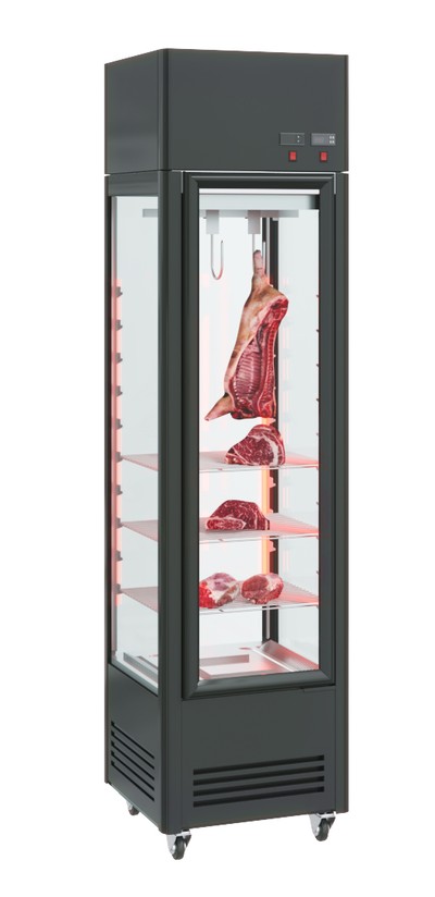 Холодильный шкаф Полюс Carboma D4 PRO CD4 VM 400 HHC 9005 (с высоким контролем влажности)