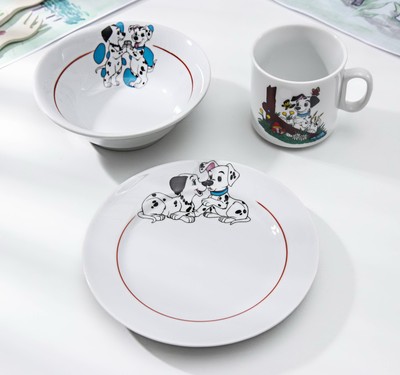Набор детской посуды "Далматинцы"