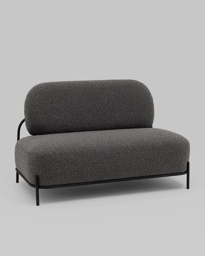 Диван Стоун букле тёмно-серый