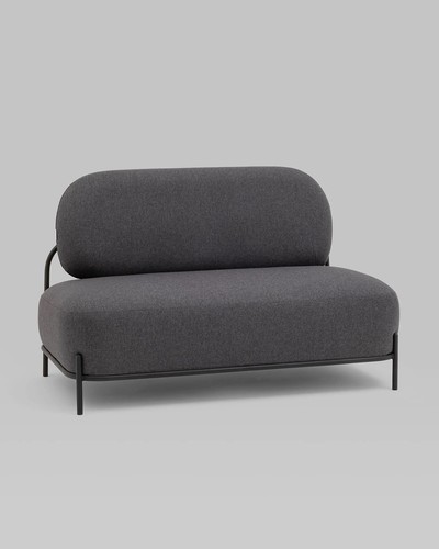 Диван Стоун рогожка темно-серый