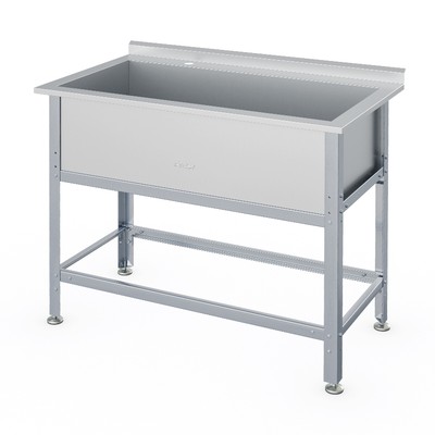 Ванна моечная ВСМ-Б-1.910.430-1-02 (ВМ-1/430/1010 с бортом)