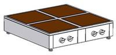 Индукционная плита ETK-I-F (711411)