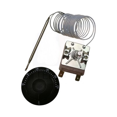 Термостат капиллярный 50-270С, 20А, с ручкой