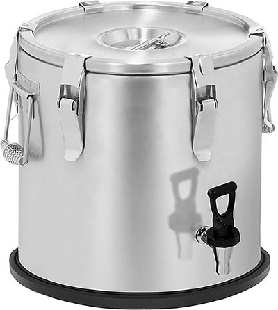 Термоконтейнер с краном 15 л нержавеющая сталь Foodatlas Pro