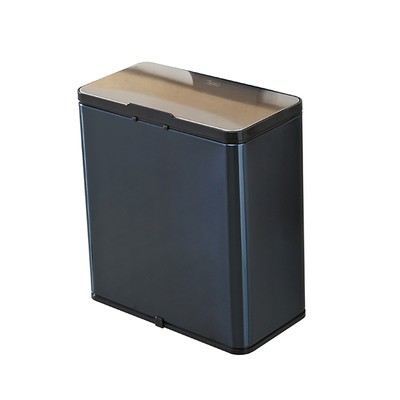 Ведро для мусора, внутр ведро, держатель м/мешков, Foodatlas JAH-541, 6л (синий)