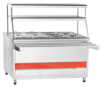 Мармит Аста ЭМК-70КМШ (с подогреваемым шкафом)