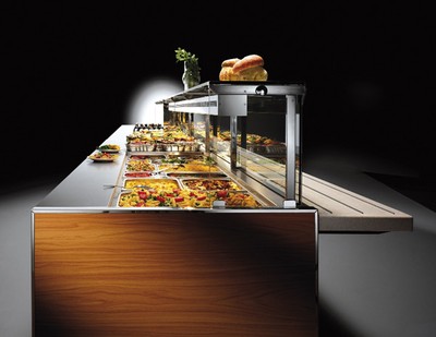 Прилавок подогреваемый сухой Criocabin ESPRIT ES410 1250