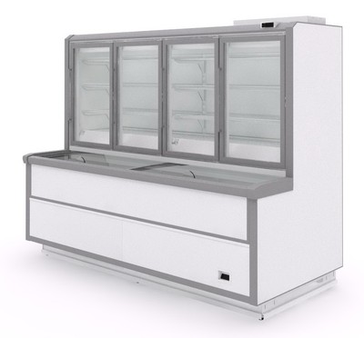 Витрина холодильная низкотемпературная Эверест ВХН-1,875