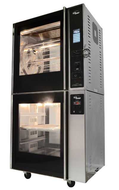 Гриль конвекционный с витриной Ф3КЭЛ/1+ВГТЭ (сенсорная панель)