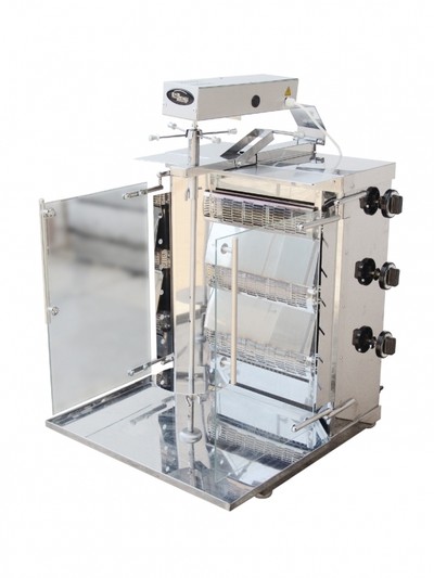 Шаверма-шашлычница газовая Ф3ШМГ (с мотором и стекл.экранами)