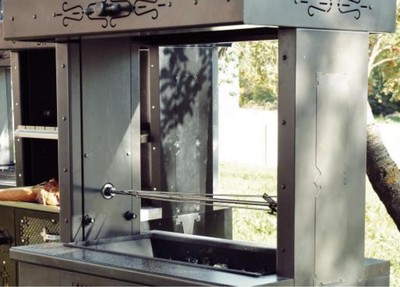 Фартук задний для мангала Grill Master