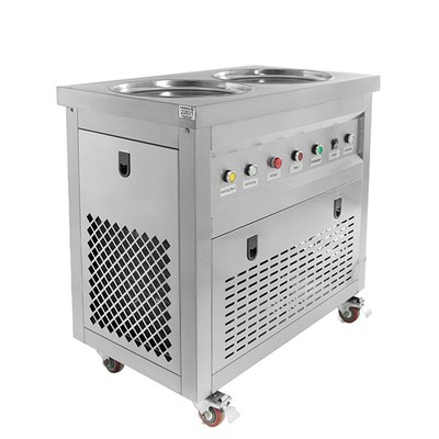 Фризер для ролл мороженого KCB-2Y Foodatlas (стол для топпингов, система контроля температуры)