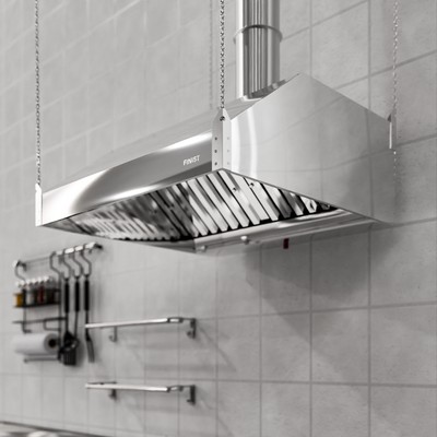 Зонт вытяжной нержавеющий Финист ЗВН-03 (1400х1100х400)