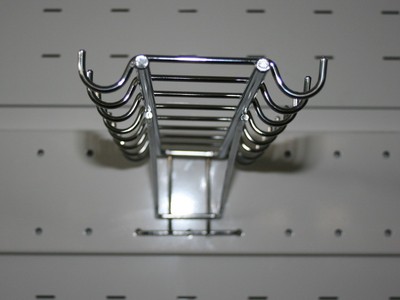 Крюк для навески колбас (в комплекте с 16 крючками) ПЭП для холодильных горок Ариада