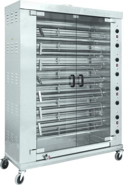 Гриль однорядный МК-10.81Э 8-шампурный электрический