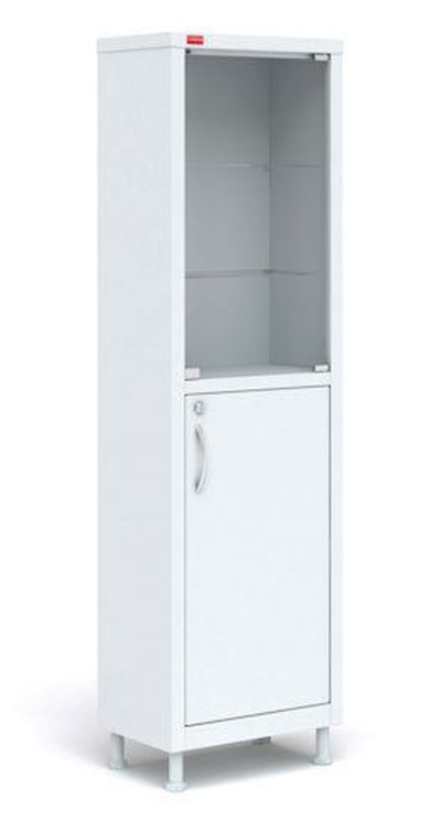 Шкаф медицинский ПАКС М1 165.57.32 С