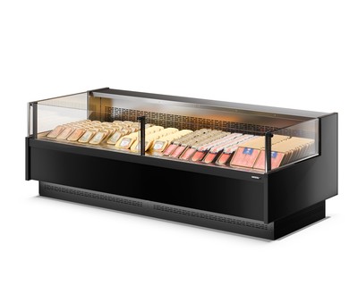 Холодильная витрина DAZZL Galaxy 090 Plug-in 250 рыба на льду