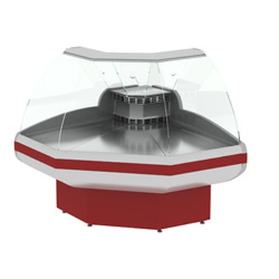 Холодильная витрина угловая Cryspi Gamma-2 OC 90 БА ББ (выносной холод)