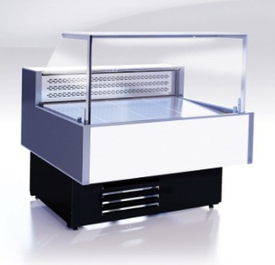 Холодильная витрина Cryspi Gamma Quadro 1800 М LED БА ББ (выносной холод)