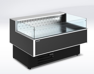 Холодильная витрина Cryspi Gamma Quadro Self 1200 с боковинами (встроенный холод)