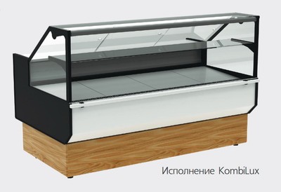 Холодильная витрина Palm 2 GC95 SL 1,5-1 KombiLux/INOX (ВХСн-1,5 Carboma)