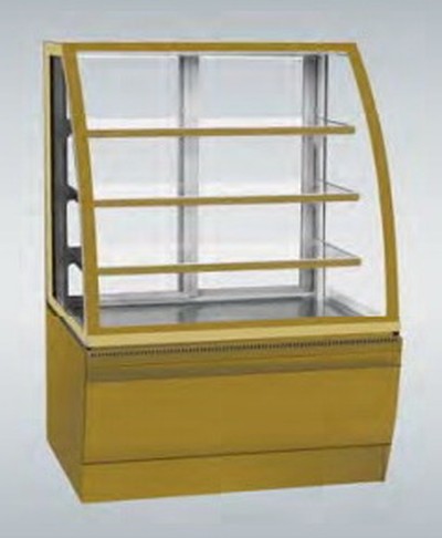 Витрина-минигорка для самообслуживания Norpe AIDA-120-SSO-M (золотистая)