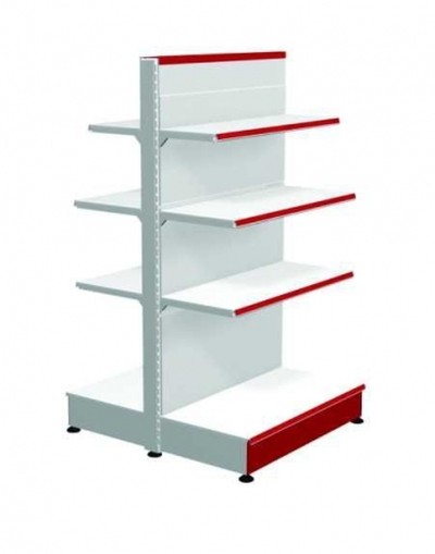 Стеллаж для магазина островной Вико 600х1000х1950 (без фриза)