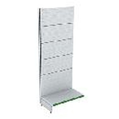 Стеллаж для магазина перфорированный Вико 1200х500х1450 (без фриза)