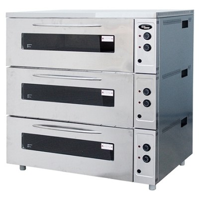 Шкаф жарочно-пекарский ШжЭ/3 (секционный, кр. металл+н/сталь)