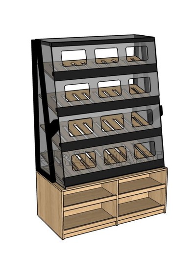 Хлебный диспенсер №5 ХД5-3-ТП