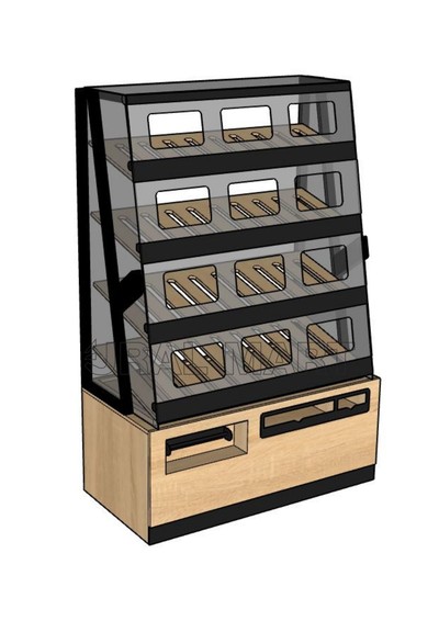 Хлебный диспенсер №5 ХД5-3-ТРБ